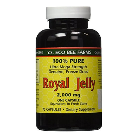 Jalea Real 2000 Mg 75 Capsulas Energia Y Vitalidad