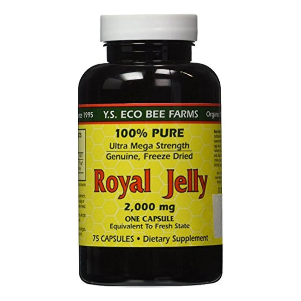 Jalea Real 2000 Mg 75 Capsulas Energia Y Vitalidad