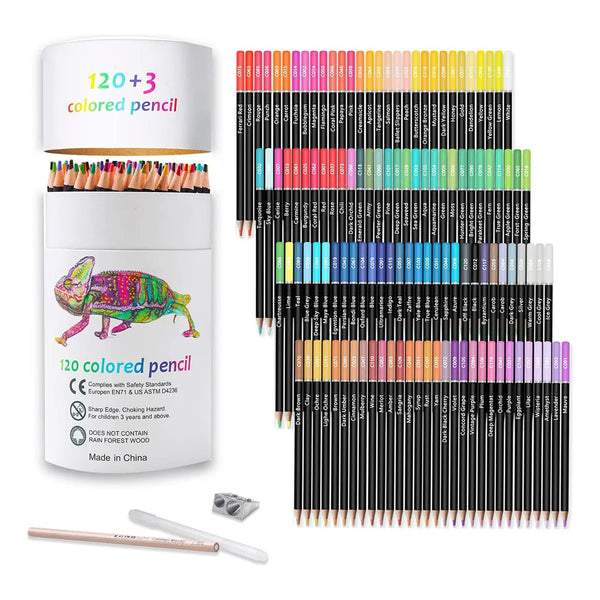Lapices De Colores Kalour Ka Cps120 Tu 120 Unidades Set Profesional Para Artistas
