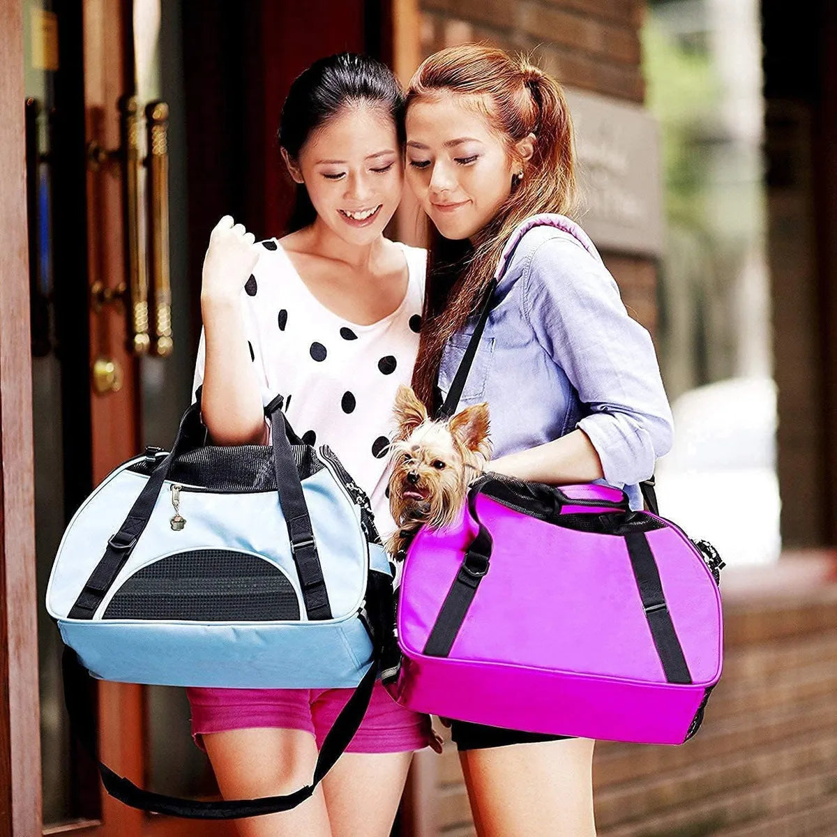 Bolso Transporte Mascotas Suave Comodo Y Portatil Para Viajes Seguros