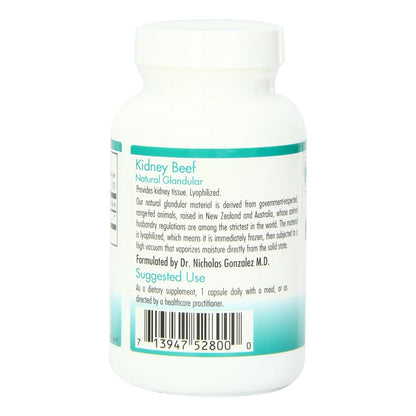 Capsulas De Riñon 100 Unidades Fuente De Proteinas Naturales Nutricology