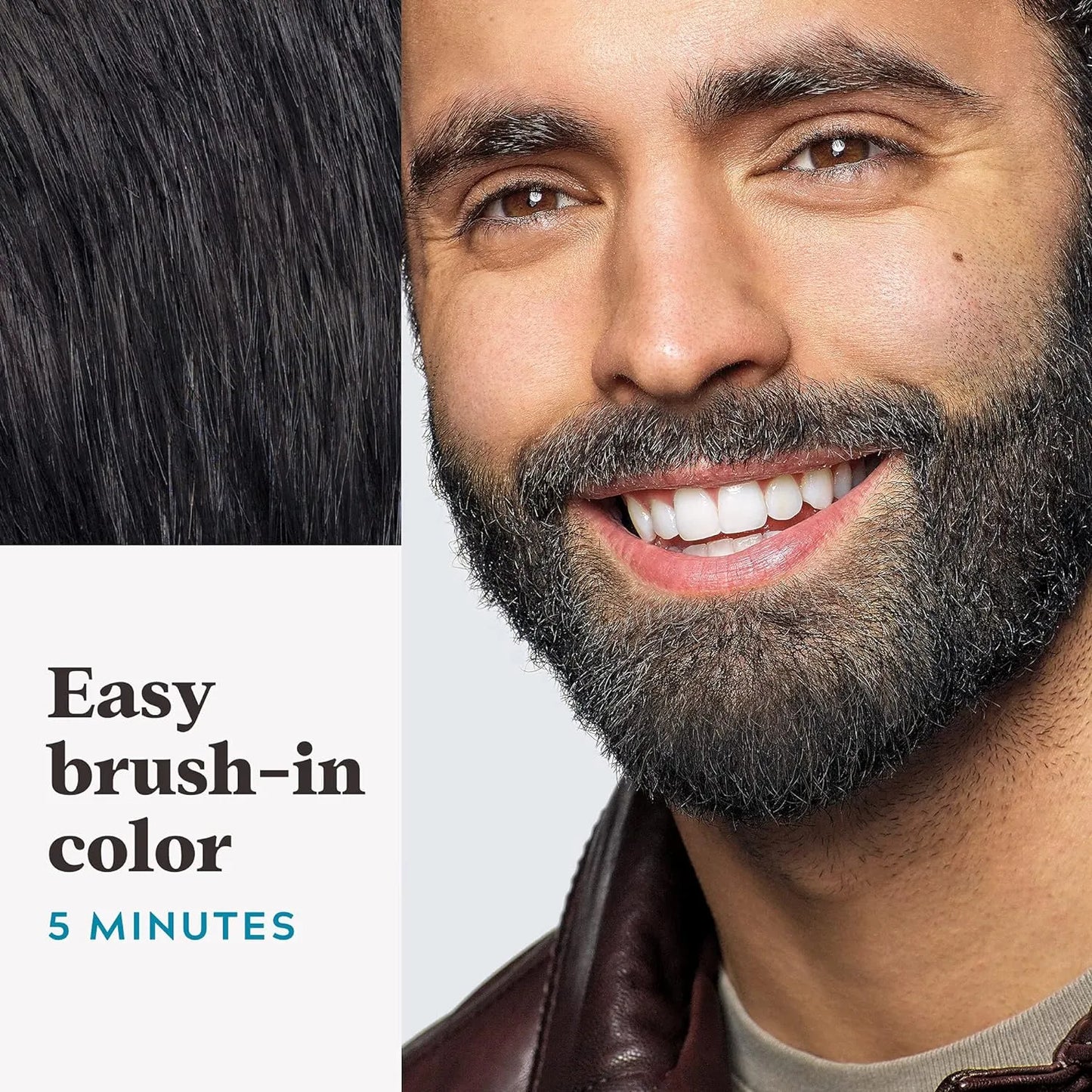 Just For Men Tinte Barba Y Bigote M55 Real Black X3 Nutricion Y Color Duradero