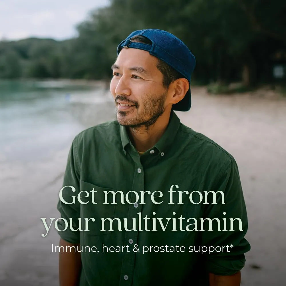 Tabletas Multivitamínicas Diarias Hombres 40+ Energía E Inmunidad