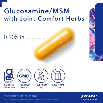 Capsulas De Glucosamina Msm Soporte Articular 180 Unidades Movilidad