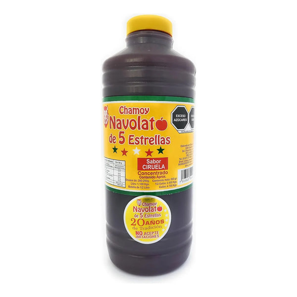 Chamoy Navolato Premium Con Pulpa De Fruta Natural 1 Litro Sabores Autenticos De Mexico