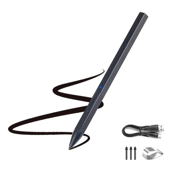 Lápiz Óptico Magnético Para Microsoft Surface Pro9 Sensibilidad 4096 Batería Incluida