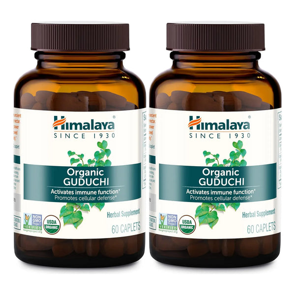 Himalaya Guduchi Organico 700 Mg 60 Comprimidos Refuerzo Inmunologico Natural