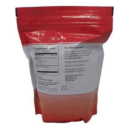 Colageno Hidrolizado Peptidos Proteicos Piel Articulaciones Cabello 500g