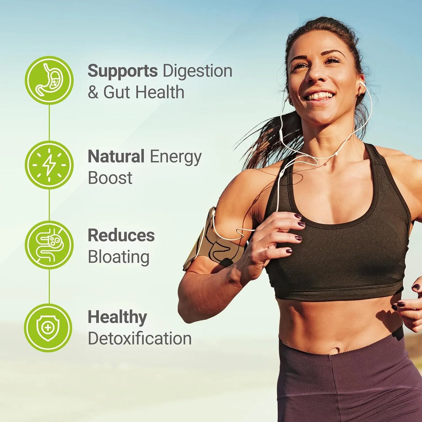 Super Greens Polvo Superfood 20 Ingredientes Organicos Vegano Energia Y Digestión