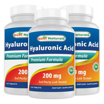 Ácido Hialurónico 200 Mg 120 Comprimidos Piel Saludable Juve