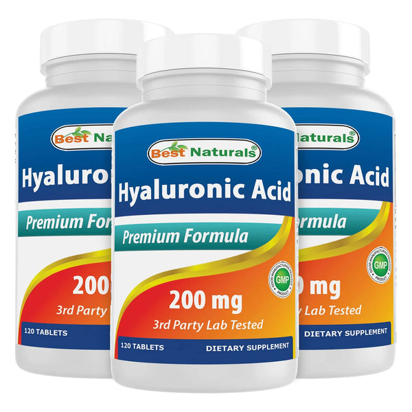 Ácido Hialurónico 200 Mg 120 Comprimidos Piel Saludable Juve