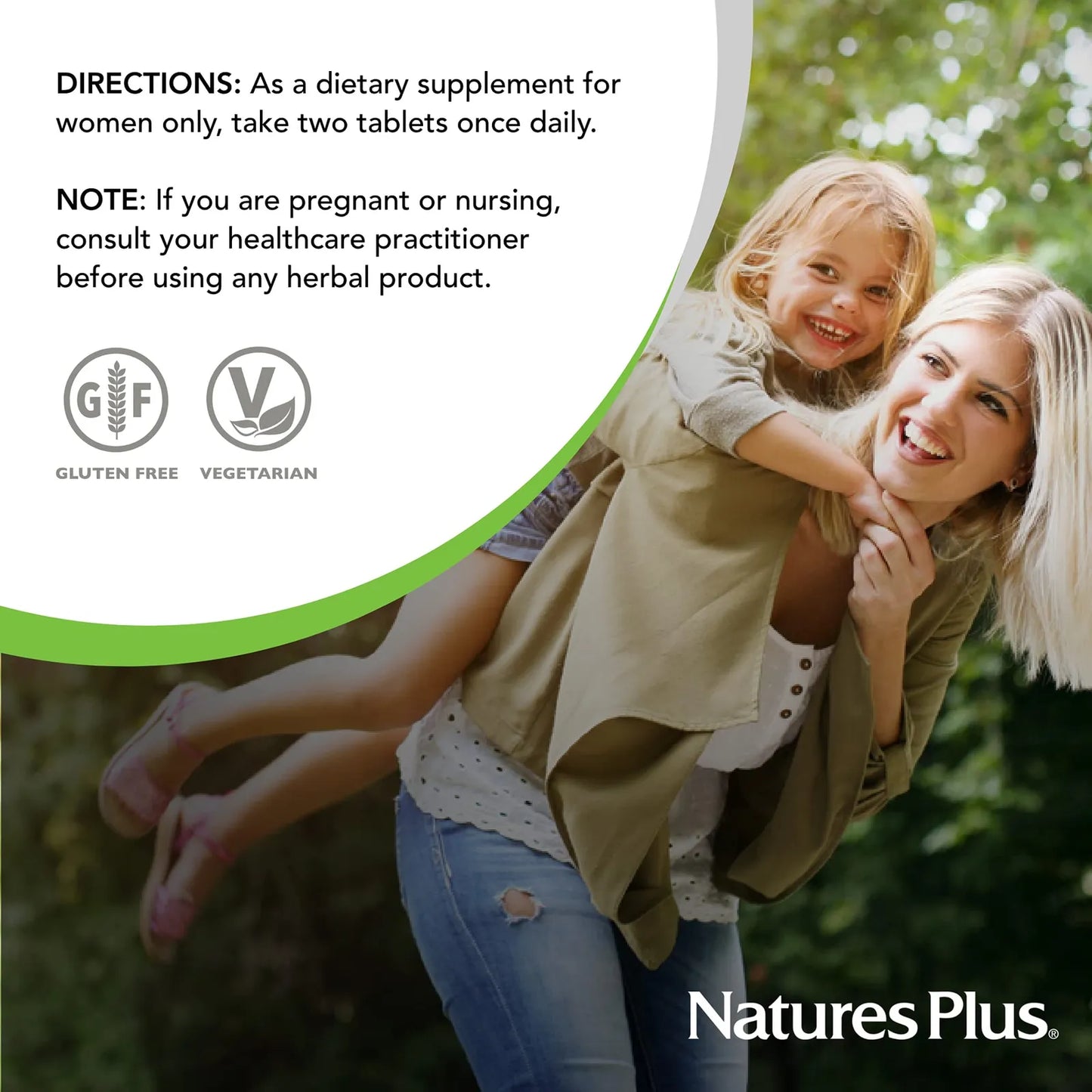 Multivitamínico Integral Mujeres 60 Tabletas Salud Energía Sin Gluten Vegetariano