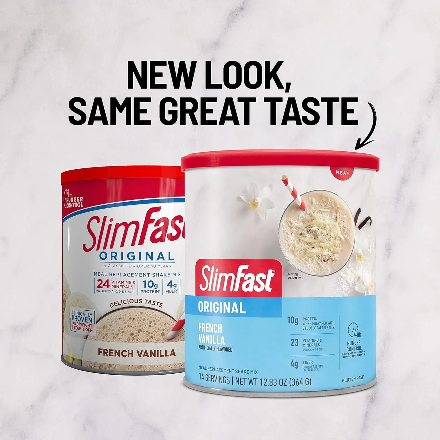 SlimFast Original Vainilla Batido De Reemplazo De Comidas Para Bajar De Peso