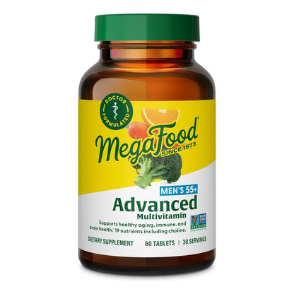 Multivitamínico Masculino 55 Años Zinc Salud Próstata Semillas Calabaza 60 Tabletas