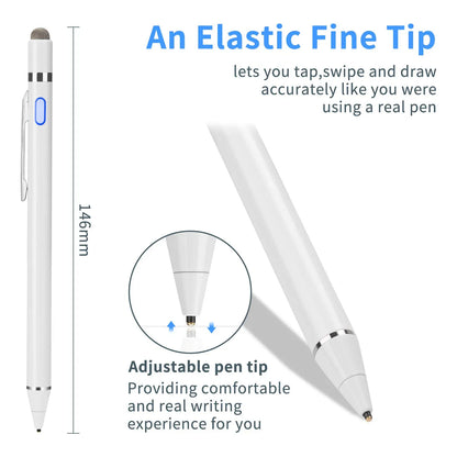 Lápiz Digital Ultrafino 0.15 Mm Para iPad Compatibilidad Amplia Precisión Profesional