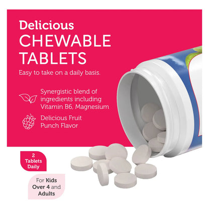 ChildCalm Magnesio Masticable Para Niños Sabor Fruta Apoyo Relajación