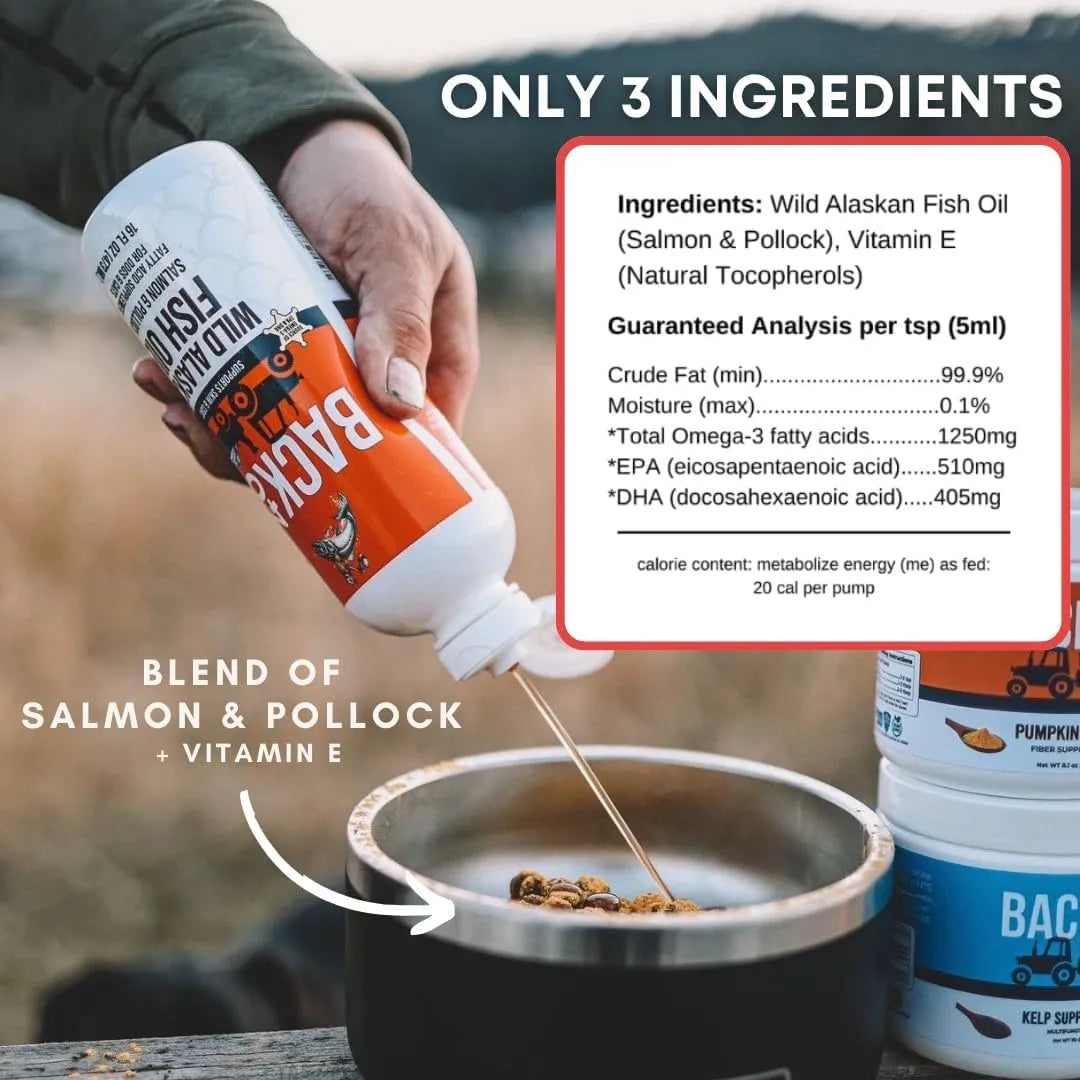 Aceite De Pescado Alaska Para Perros Y Gatos Piel Pelo Omega 3