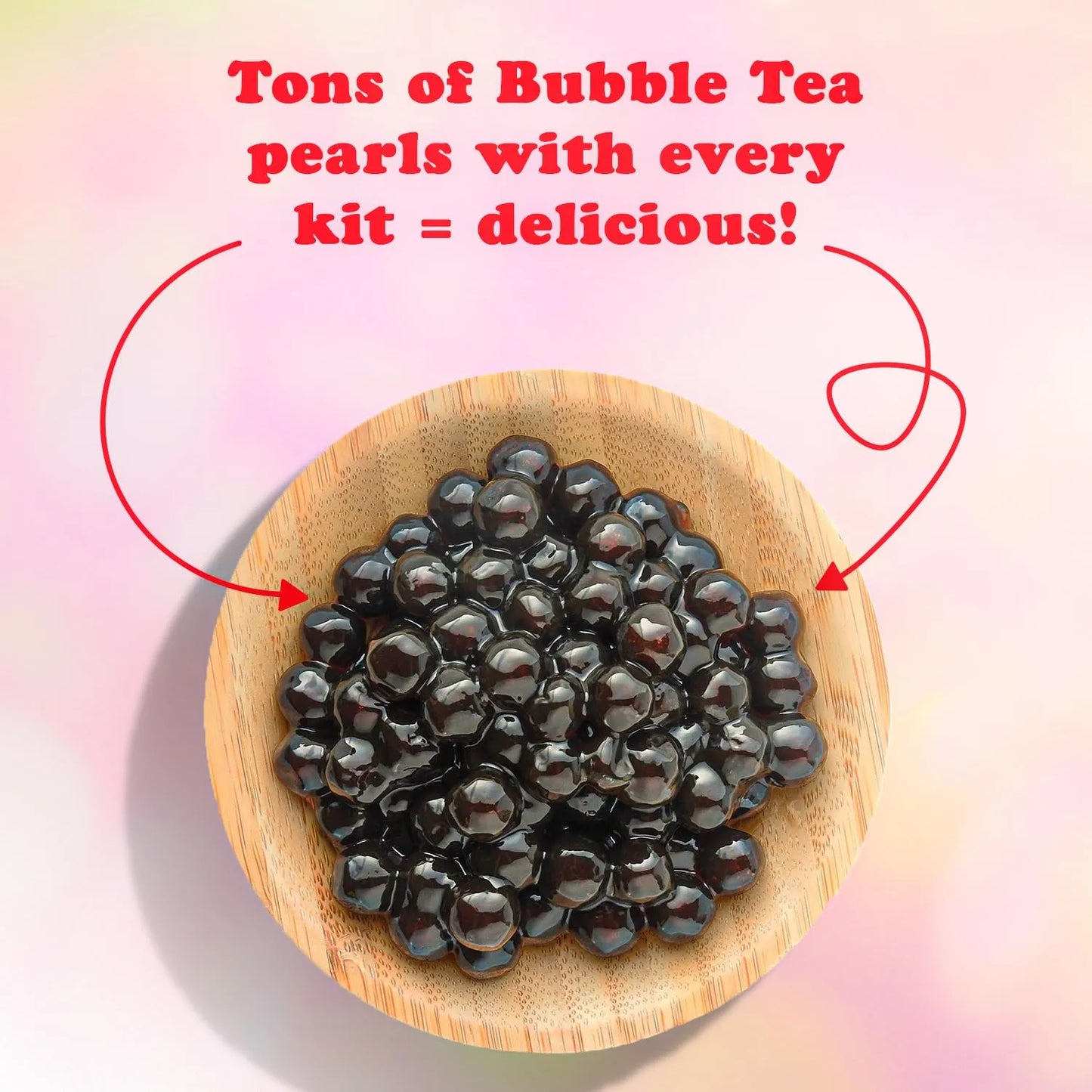 Kit De Té De Burbujas Instantáneo Con Perlas De Tapioca Sabor Taro 10 Kits