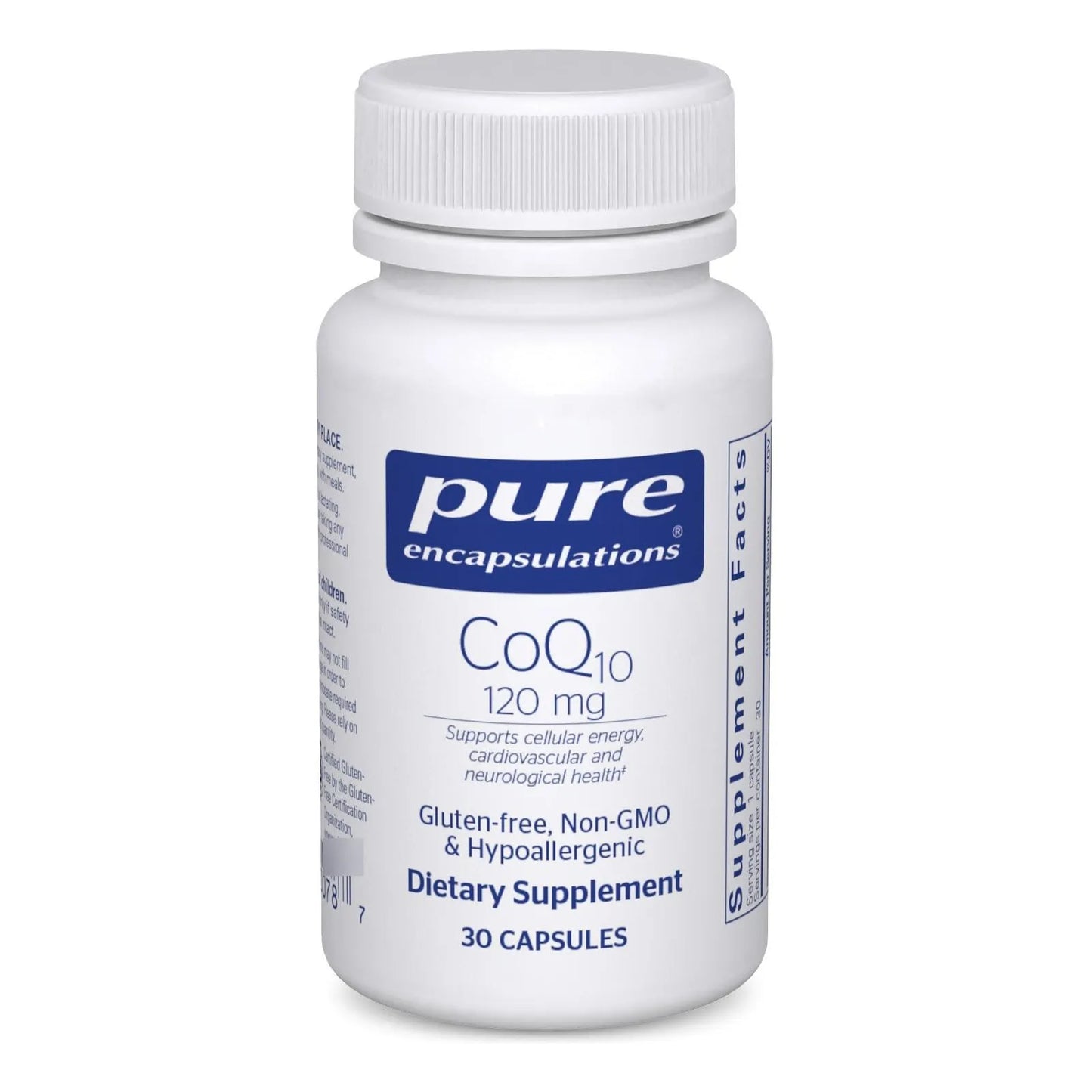 Coenzima Q10 120 Mg Suplemento Para Energía Antioxidantes Y Salud Cardíaca