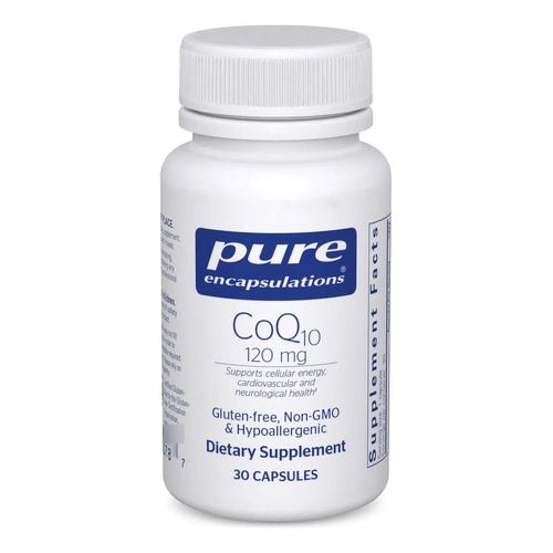 Coenzima Q10 120 Mg Suplemento Para Energía Antioxidantes Y Salud Cardíaca