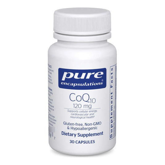Coenzima Q10 120 Mg Suplemento Para Energía Antioxidantes Y Salud Cardíaca
