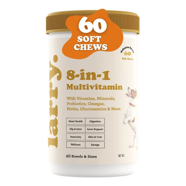 Multivitamínico 8 En 1 Para Perros Apoyo Digestivo Cardiaco Y Articulaciones
