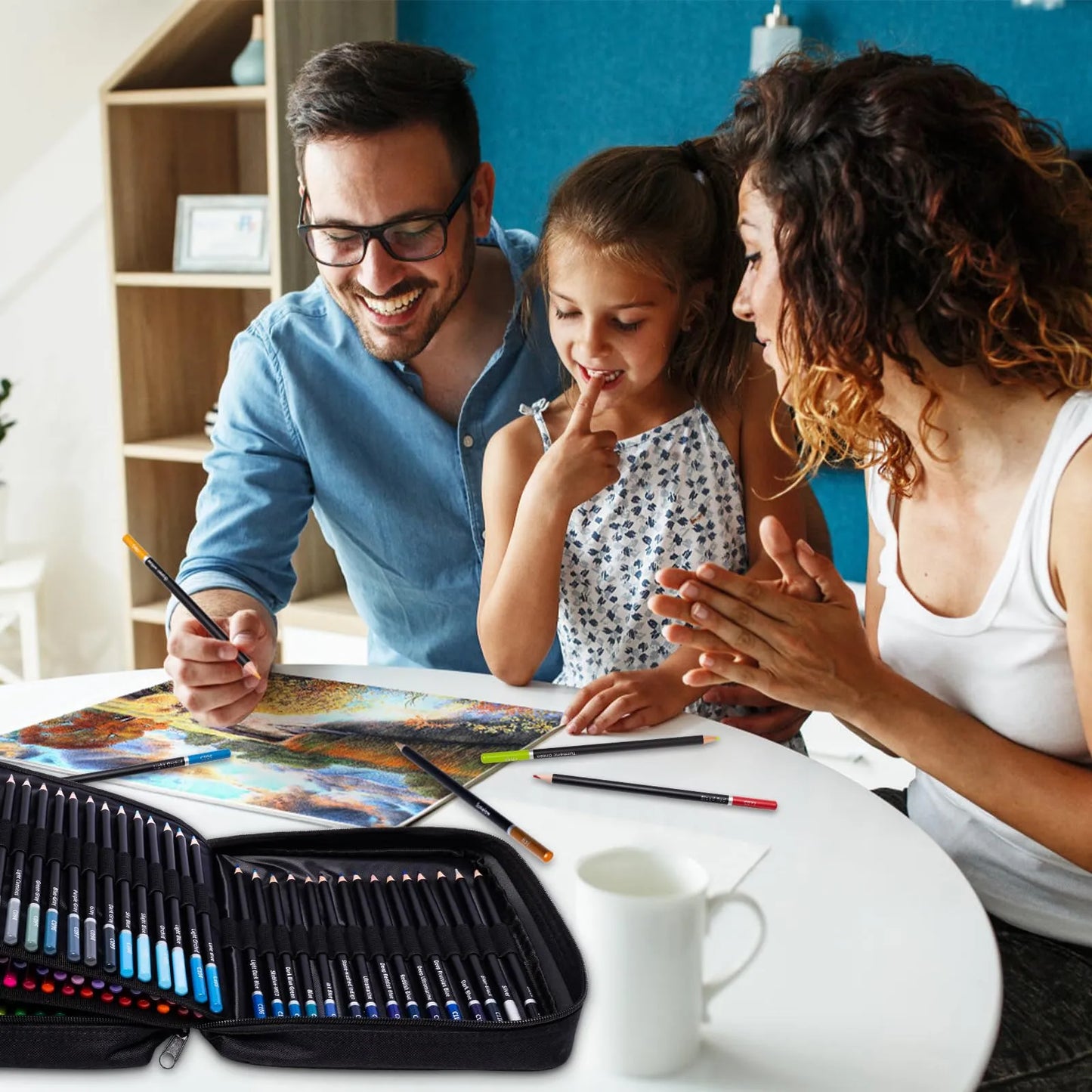 Juego De 120 Lapices De Colores Profesionales Núcleo Suave Ideal Para Artistas Y Adultos
