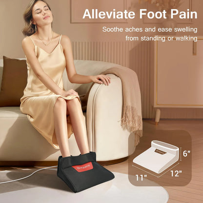 Calentador Electrico De Pies 3D Con Calor Ajustable Y Apagado Automatico