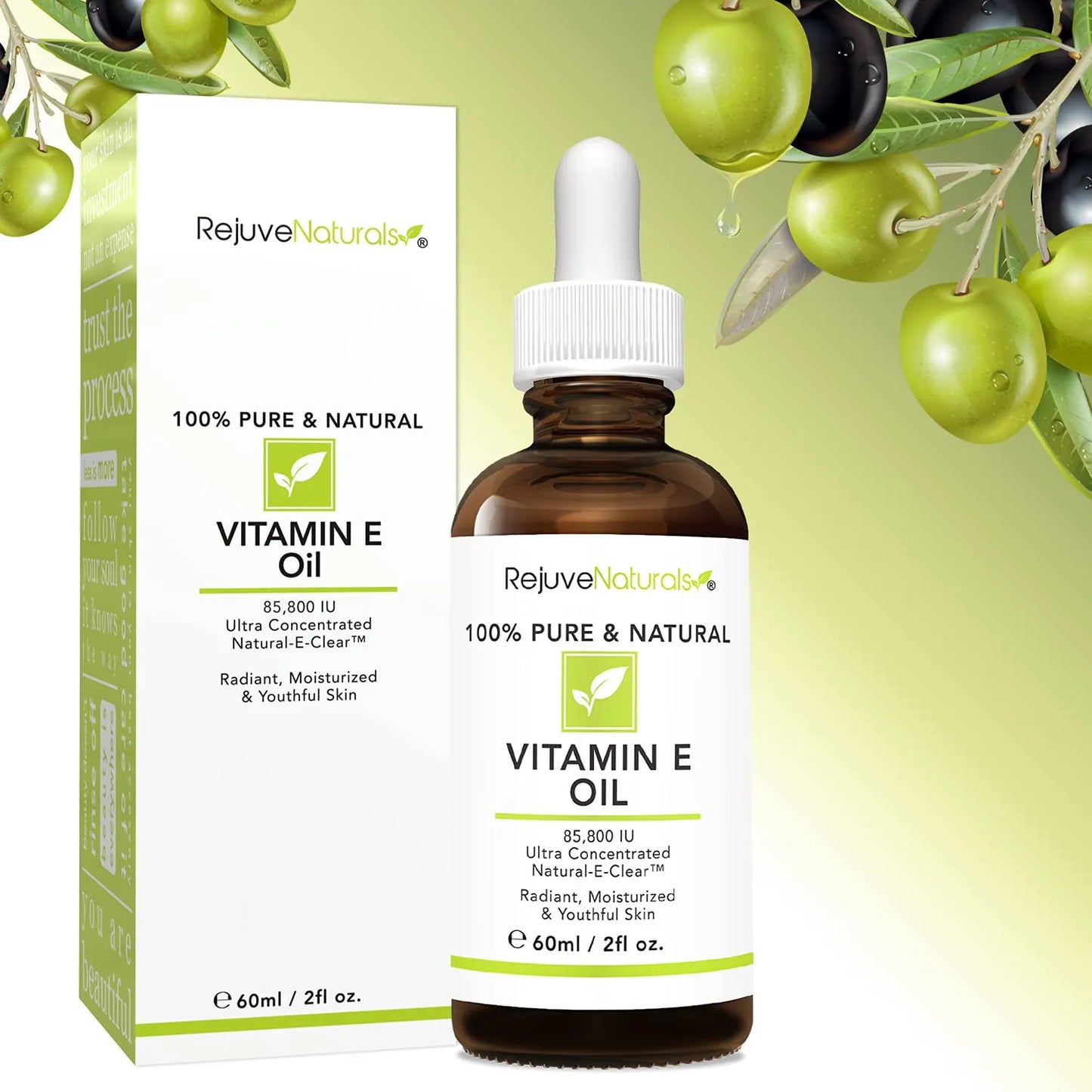 Aceite De Vitamina E 100 Puro Natural 85800 Ui Reparador Piel
