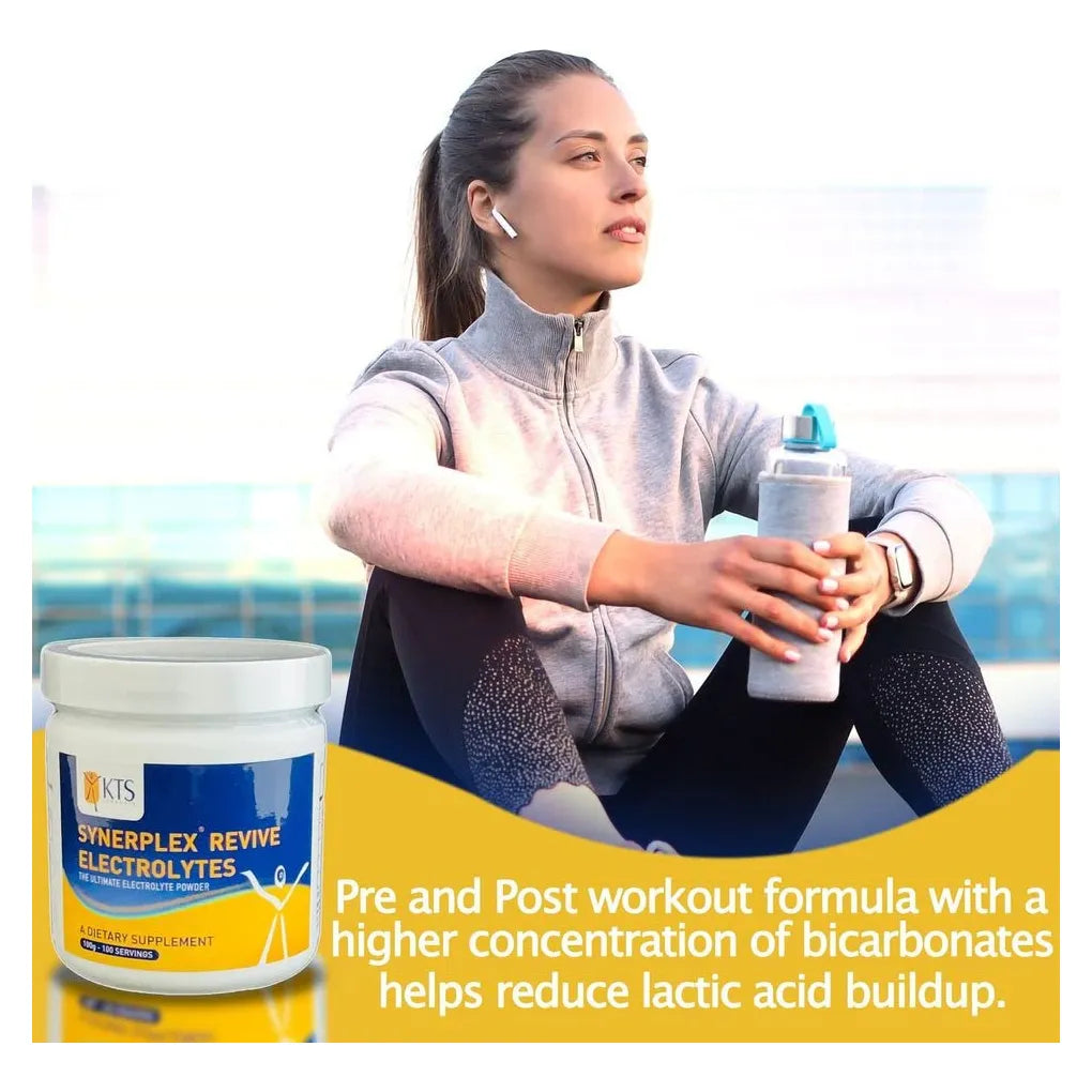Polvo De Electrolitos Synerplex Revive Hidrata Desintoxica Reduce Calambres