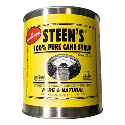 Jarabe De Caña Puro Steen Lata 90 Onzas Tradición Louisiana 100 Años