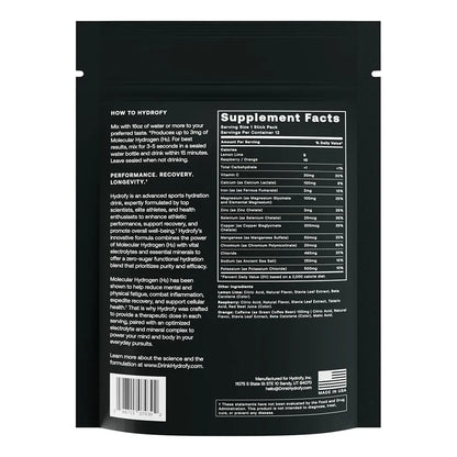 Bebida Hidratante Con Hidrogeno Y Electrolitos Sabor Citrico Recarga Energia Y Recuperacion Muscular