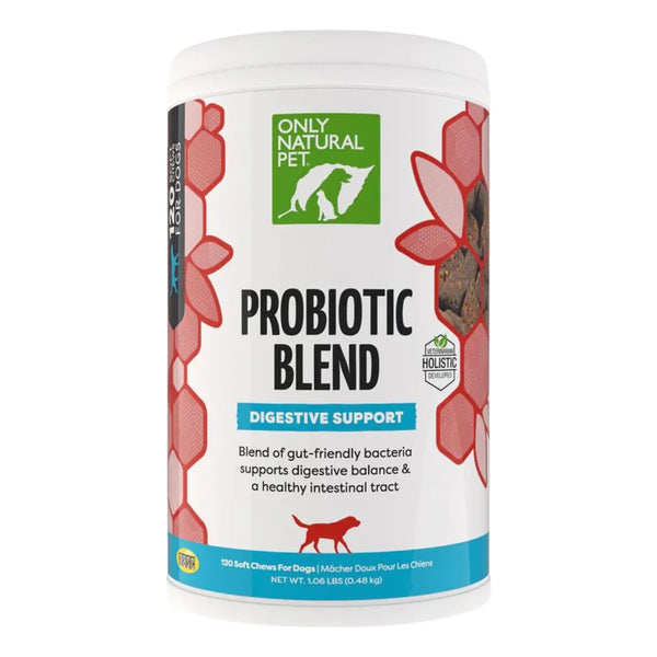 Suplemento Probiótico Masticable Para Perros Y Gatos Salud Intestinal 120 Unidades