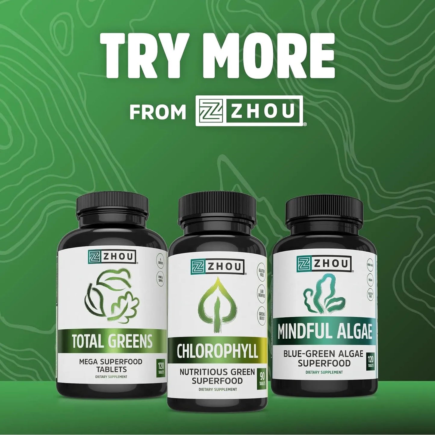 Tabletas De Chlorella Broken Cell Superalimento 120 Unidades Suplemento Vegano Sin Gluten