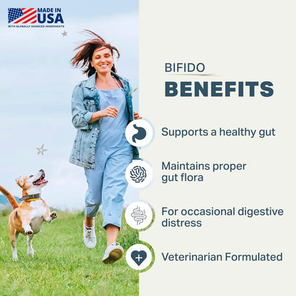 Probióticos Para Perros Bifido For Fido Salud Digestiva E Inmunológica 50 Mil Millones UFC
