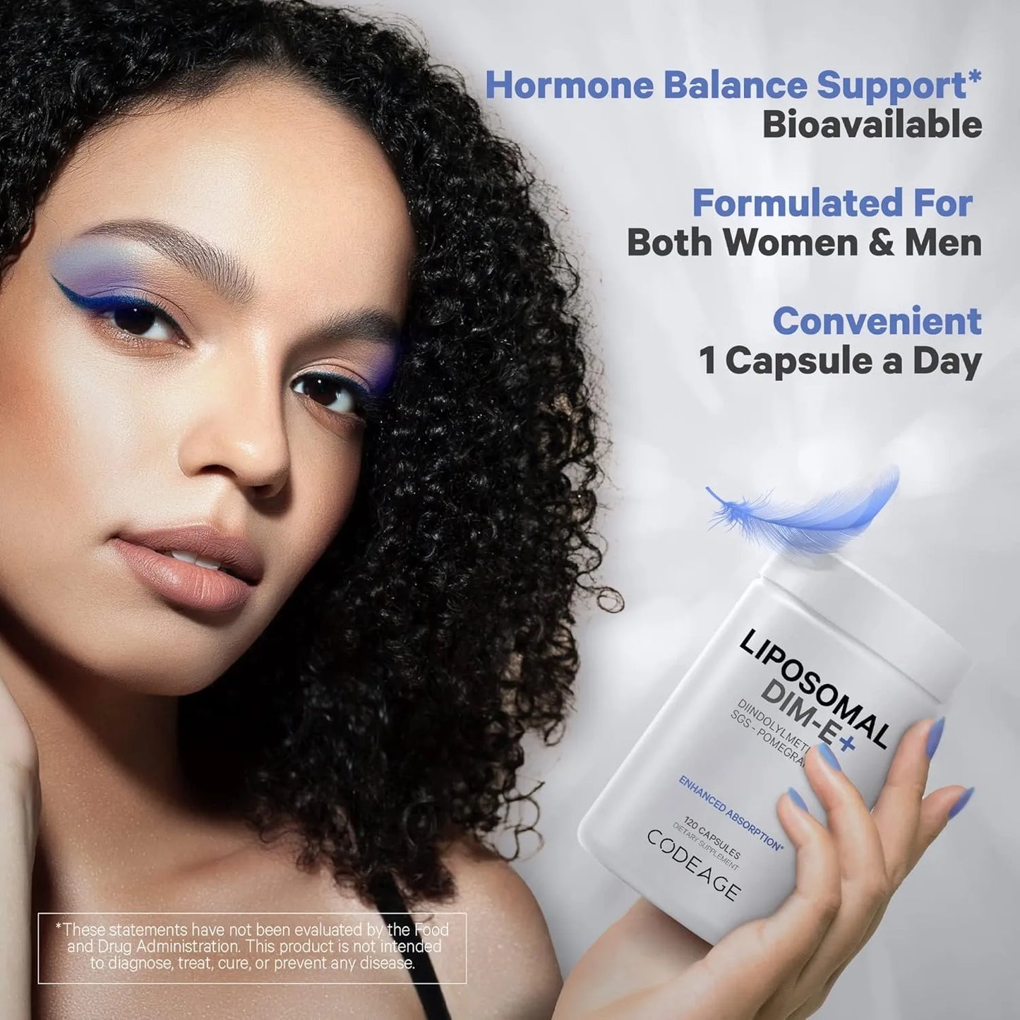 Vitamina DIM Liposomal Con Granada Y Brócoli Codeage 120 Cápsulas