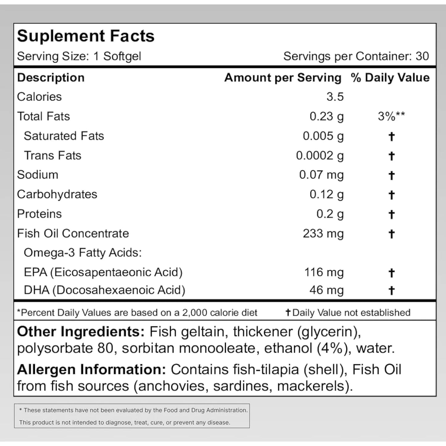 Omega 3 Nanotecnologico Epa Dha Salud Corazon Y Antienvejecimiento 60 Capsulas