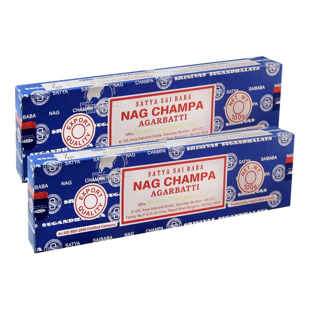 Soportes Para Incienso Trumiri Y Varillas Satya Sai Baba Nagchampa 200 Varillas Aroma Natural