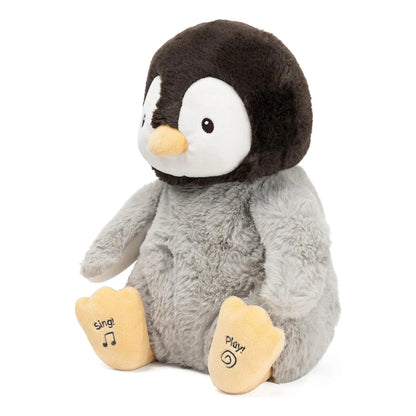 Pingüino Peluche Interactivo Gund Kissy Con Sonidos Y Movimiento Regalo Ideal Para Bebés