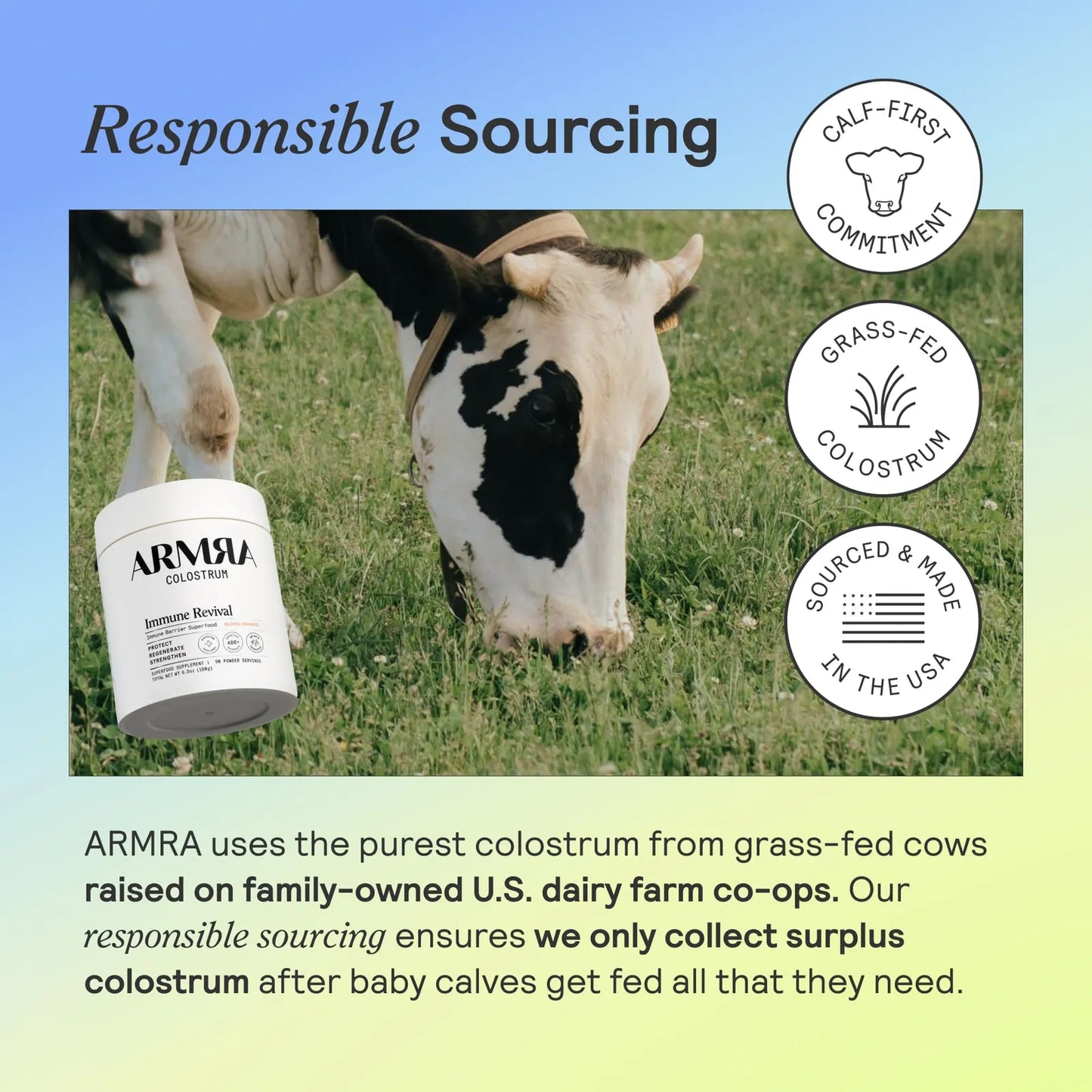Colostrum Polvo Premium Salud Intestinal Piel Radiante Inmunidad Fuerte