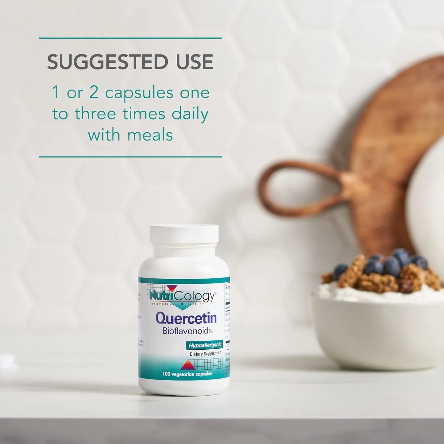 Quercetina Con Bioflavonoides Rutina Hesperidina 100 Capsulas Vegetarianas Inmunidad