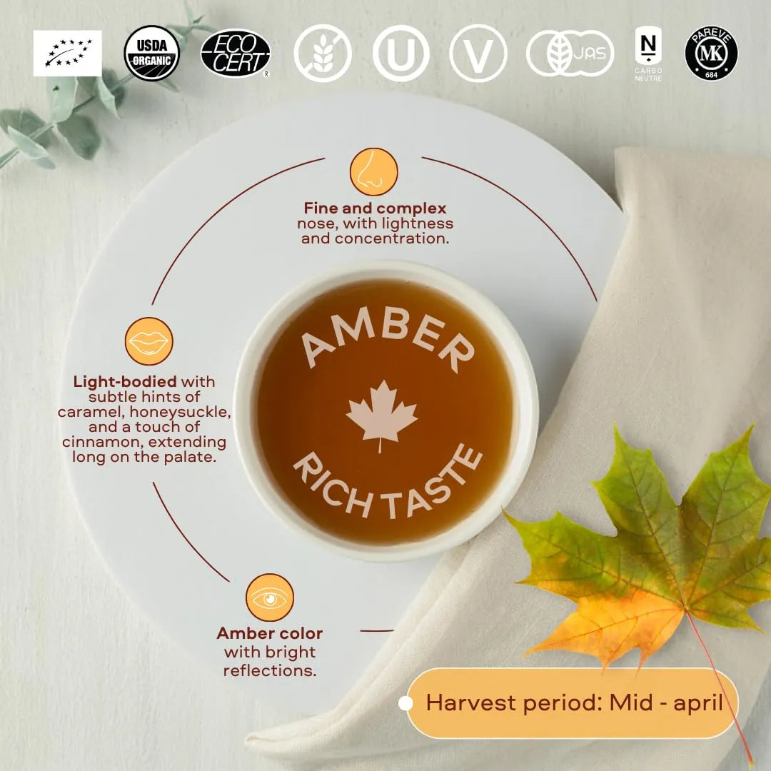 Jarabe De Arce Organico Canadiense Puro Grado A Ideal Para Panqueques Y Postres