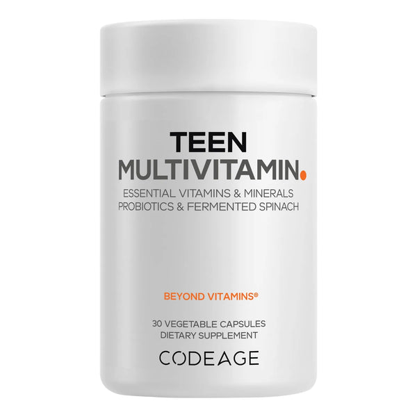 Multivitaminas Adolescentes Con Vitaminas A C D3 B6 B12 Folato Zinc Magnesio Y Probióticos
