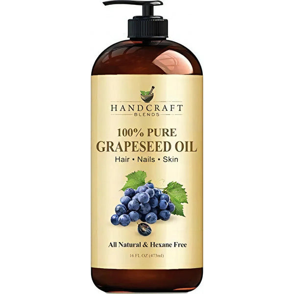 Aceite De Semilla De Uva 100 Puro Natural Handcraft Blends Hidrata Y Rejuvenece