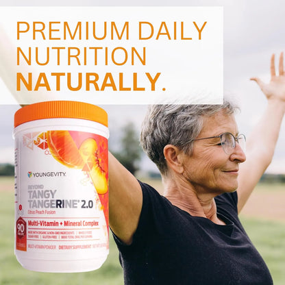 Complejo Multivitaminico Mineral Sabor Durazno Citrico 8000 Con Antioxidantes