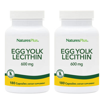 Lecitina De Yema De Huevo 600 Mg 90 Cápsulas Vegetarianas Natures Plus Apoyo Defensas Y Función Hepática