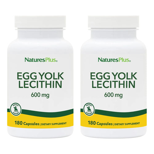 Lecitina De Yema De Huevo 600 Mg 90 Cápsulas Vegetarianas Natures Plus Apoyo Defensas Y Función Hepática