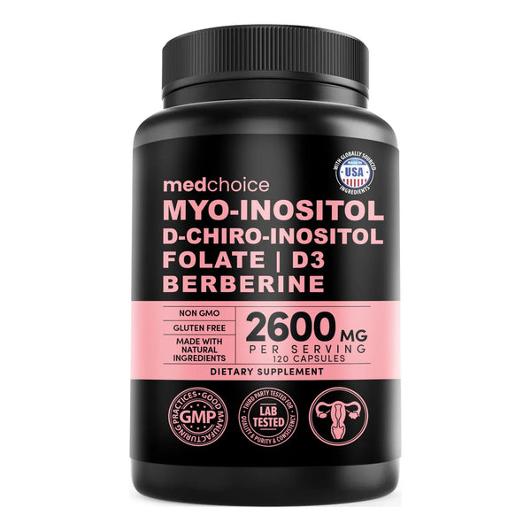 Capsulas De Inositol 4 En 1 Equilibrio Hormonal Apoyo Ovarico 40 1 Myo D Chiro