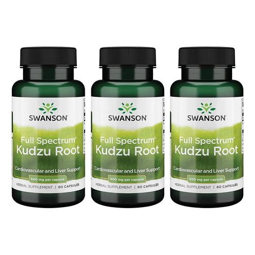 Raiz De Kudzu Completa 60 Capsulas Salud Corazon Higado Presion Arterial