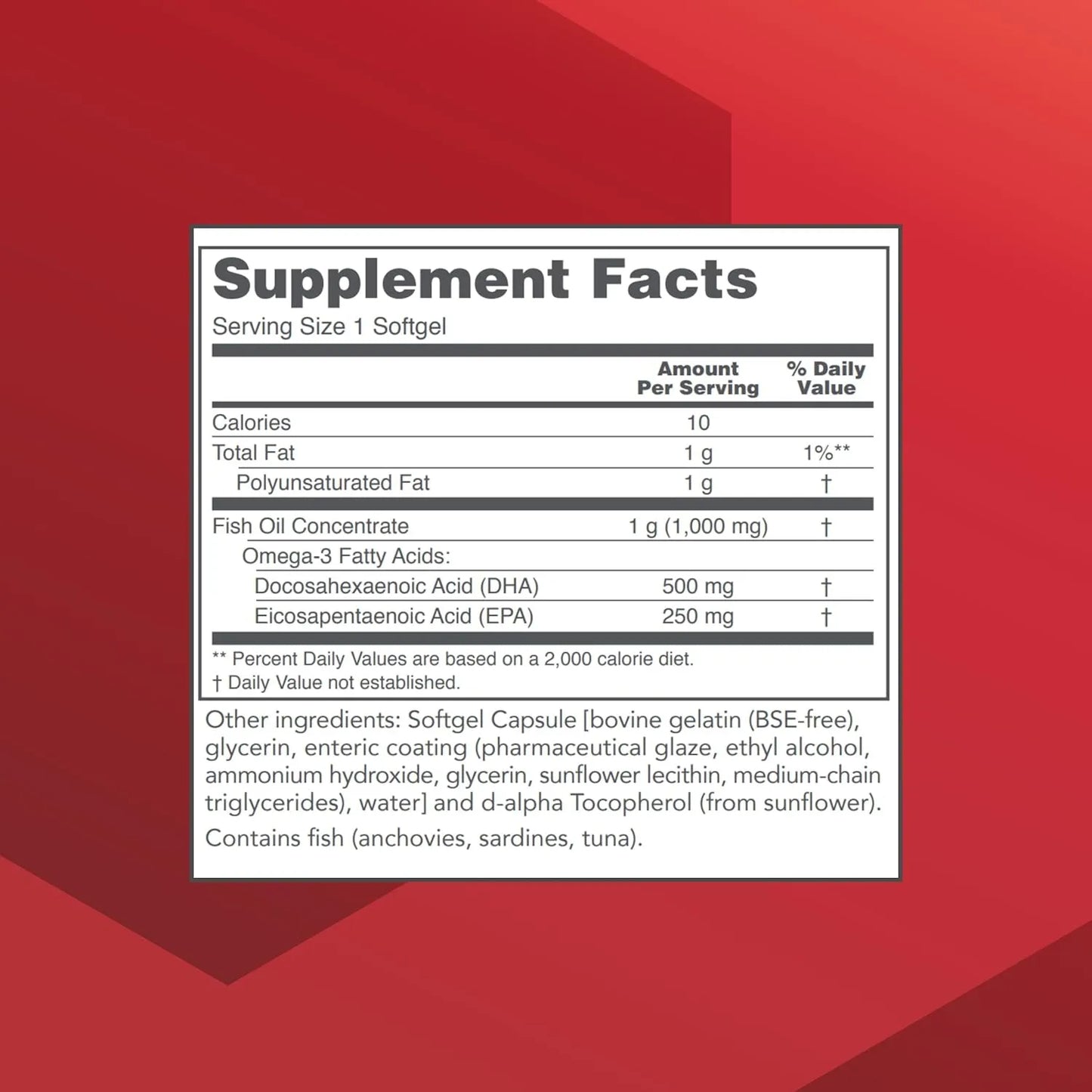 Aceite De Pescado Dha 500 Mg Epa 250 Mg Protocol For Life Balance Suplemento Cerebral 120 Caps